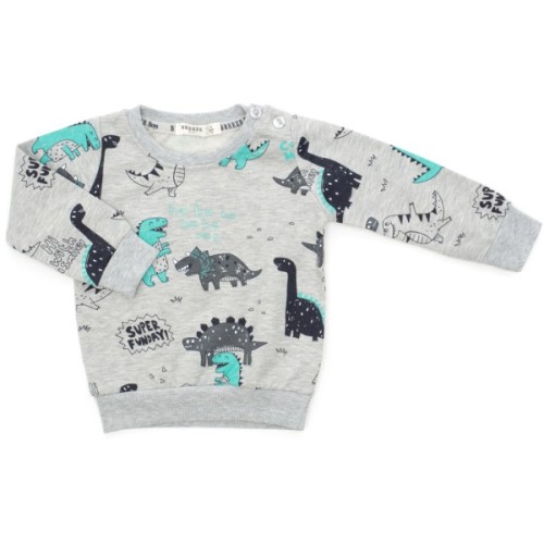 Спортивний костюм дитячий Breeze з динозаврами (18889-98B-green)