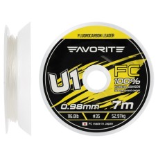 Флюорокарбон Favorite U1 FC 7m 35/0.98mm 116.8lb/52.97kg (1693.11.98)