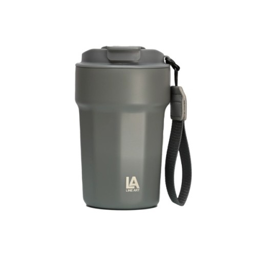 Термокружка Line Art Comfy 380 мл сірий (60022222LA-07)