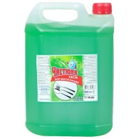 Засіб для ручного миття посуду Чистюня Зелене яблуко 5 л (4820168430077)