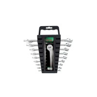 Ключ Toptul ріжково-накидний 9 шт. 6-19 мм (GAAC0901)