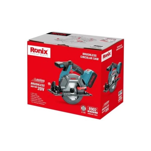 Дискова пила Ronix циркулярна акумуляторна 20В (без АКБ та ЗП) (8902)