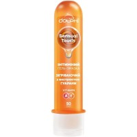 Інтимний гель-змазка Dolphi Sensual Touch Зігрівальний з екстрактом гуарани 50 мл (7640341152940)