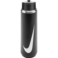 Пляшка для води Nike SS RECHARGE STRAW BOTTLE 24 OZ N.101.3795.091.24 чорний 709 мл (887791805409)