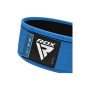Атлетичний пояс RDX RX1 Weight Lifting Belt Blue XL (WBS-RX1U-XL)
