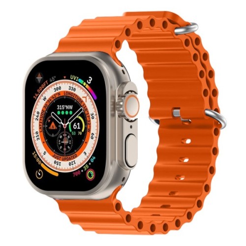 Ремінець до смарт-годинника Armorstandart Ocean Band для Apple Watch 42 (Series 11-10)/41/40/38 Orange (ARM81038)