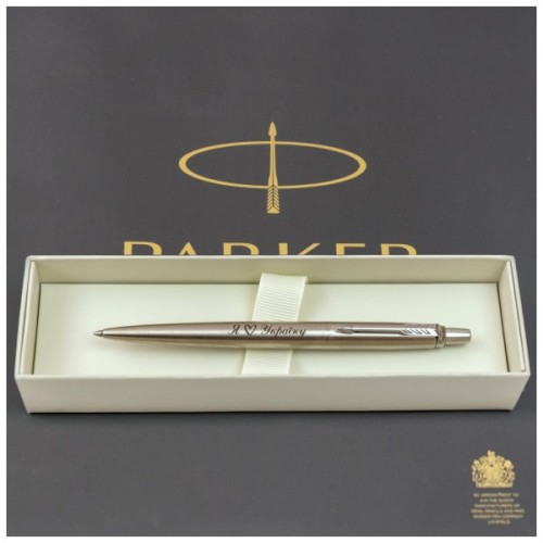 Ручка кулькова Parker JOTTER 17 UKRAINE SS CT BP Я Love Україну (16132_T206b)