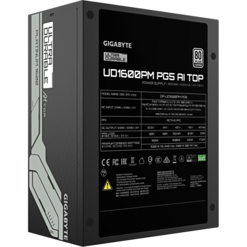 Блок живлення GIGABYTE 1600W (GP-UD1600PM PG5)