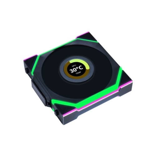 Кулер до корпусу Lian Li Uni Fan SL WIRELESS LCD Reverse, 120-1 (G99.12RSLLCD1W1B.00)