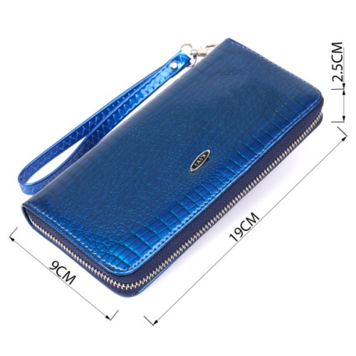 Гаманець Kivi З екошкіри Синій (19028)