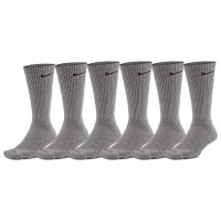 Шкарпетки Nike U NK ED PLS CSH CRW 6PR-132 SX6897-065 38-42 6 пар Сірі (195241138695)