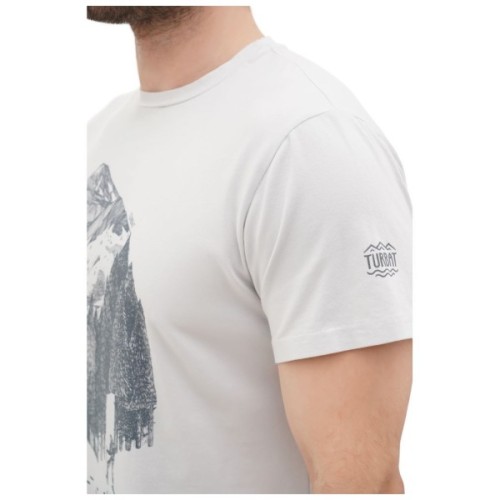 Футболка Turbat Home Mns glacier gray - S - сірий (012.004.5109)