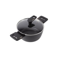 Каструля Bergner Copper, з кришкою 20 см (BG-30293-BK)