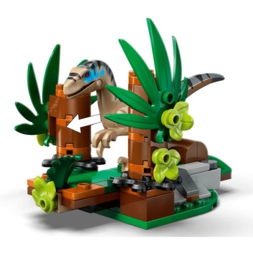 Конструктор LEGO Jurassic World Втеча по бездоріжжю від раптора (76972)