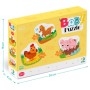 Пазл DoDo 3 в 1 День на фермі (300394)