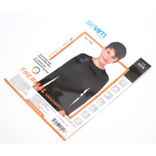 Кофта дитяча Sevim термо (7078-152-black)