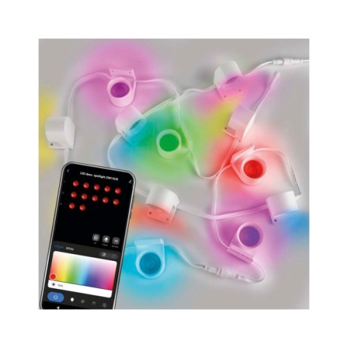 Світильник EMOS ZIW15CR 12шт. 255см, 7 Вт, RGBIC+CCT, WIFI (ZIW15CR)