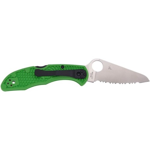 Ніж Spyderco Salt 2 LC200N green серрейтор (C88FSGR2)