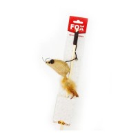 Іграшка для котів "FOX" Вудка-дражнилка ECO "Миша з пухом" (6912102124680)