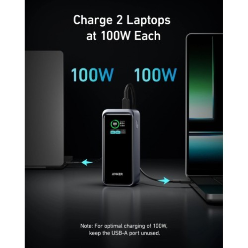 Батарея універсальна Anker 20000mAh Prime 200W PD Black (A1336011)