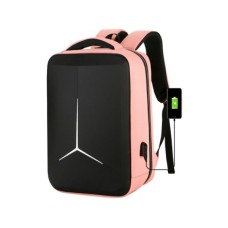Рюкзак для ноутбука Voltronic 15.6", TT-2020-2P, Nylon, Polyester, Oxford, Pink, USB (45012)