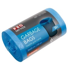 Пакети для сміття PRO service Standard HD Сині 35 л 100 шт. (4820143706401)