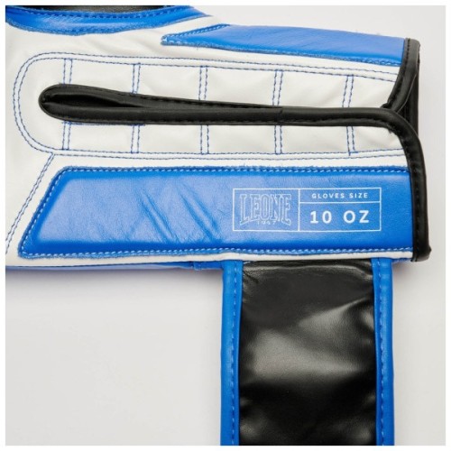 Боксерські рукавички Leone GN208 Iconic Blue 12 унцій (GN208_Blue_12oz)