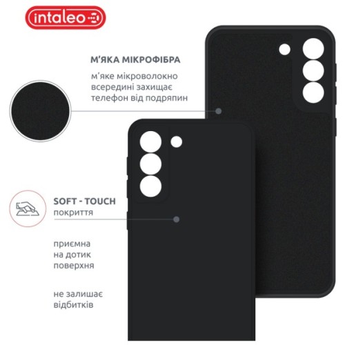 Чохол до мобільного телефона Intaleo SoftShell Samsung Galaxy S21 Plus Black (1283126563553)