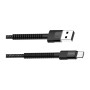 Дата кабель USB 2.0 AM to USB-C 1.0m 2.4А black ColorWay (CW-CBUC063-BK)