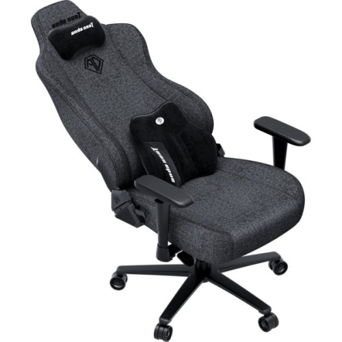 Крісло ігрове AndaSeat Novis Plus Fabric XL Dark Grey (AD23YC-XL-01-GB-F-G04)
