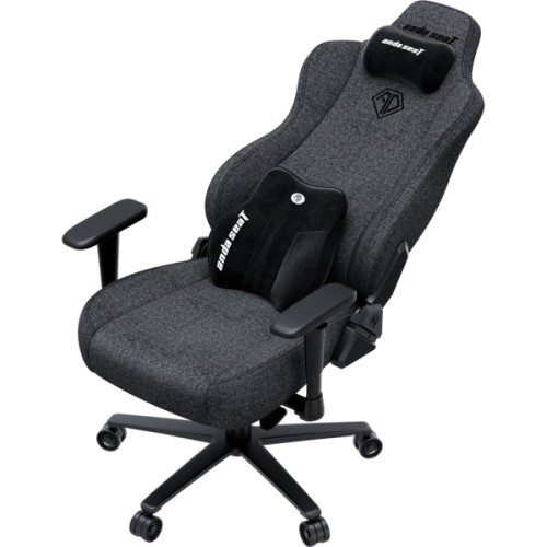 Крісло ігрове AndaSeat Novis Plus Fabric XL Dark Grey (AD23YC-XL-01-GB-F-G04)