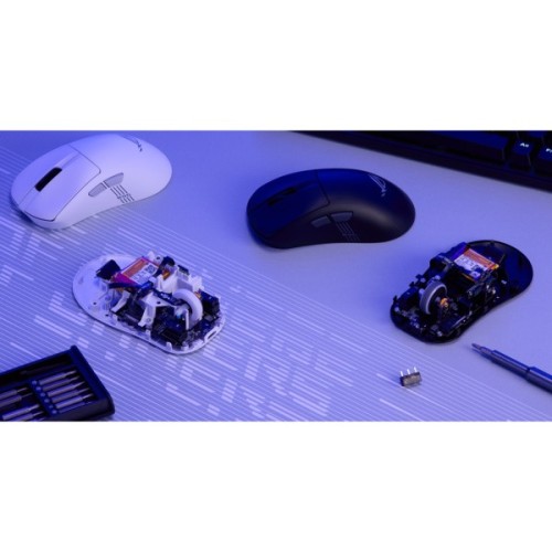 Мишка ASUS ROG Keris II Origin Wireless/Bluetooth/USB White (90MP04A0-BMUA10)