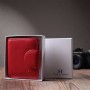 Гаманець ST Leather З натуральної шкіри Червоний (22702)