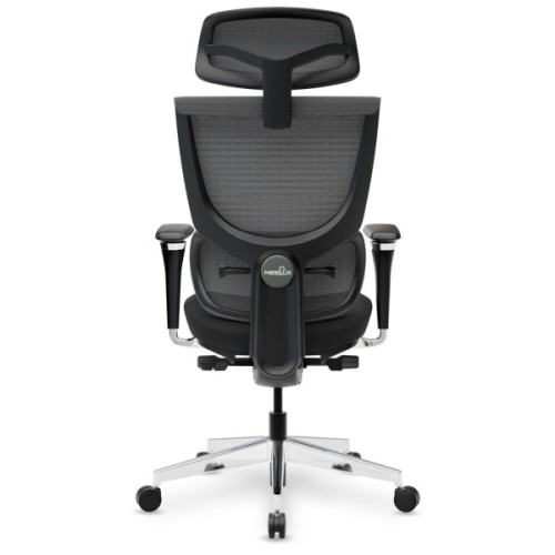 Офісне крісло Mealux S8 Air Fabric Black (HF-S8P F/B)