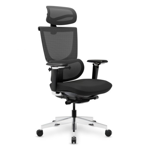 Офісне крісло Mealux S8 Air Fabric Black (HF-S8P F/B)