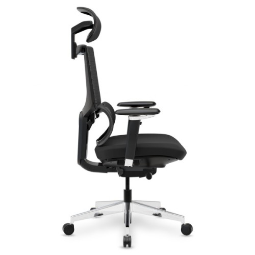 Офісне крісло Mealux S8 Air Fabric Black (HF-S8P F/B)