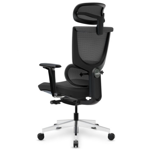 Офісне крісло Mealux S8 Air Fabric Black (HF-S8P F/B)