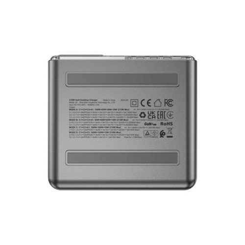 Зарядний пристрій Acefast 4xUSB 218W (3xUSB-C + USB-A) Gan Z4 Fast Charger (6974316282587)