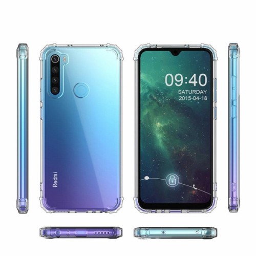 Чохол до мобільного телефона BeCover Anti-Shock Gradient Glass Xiaomi Redmi Note 8T Transparent (704542)