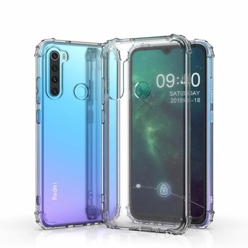 Чохол до мобільного телефона BeCover Anti-Shock Gradient Glass Xiaomi Redmi Note 8T Transparent (704542)