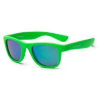 Дитячі сонцезахисні окуляри Koolsun Wave, 1-5 років, неоново-зелен (KS-WANG001)
