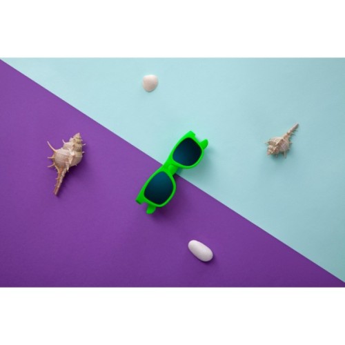 Дитячі сонцезахисні окуляри Koolsun Wave, 1-5 років, неоново-зелен (KS-WANG001)