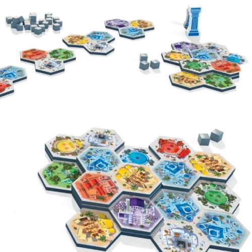 Настільна гра WoodCat Акрополіс (Akropolis) (укр.) (ВР_А)