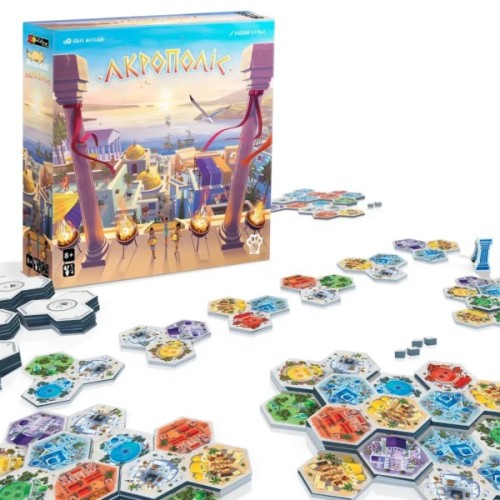 Настільна гра WoodCat Акрополіс (Akropolis) (укр.) (ВР_А)