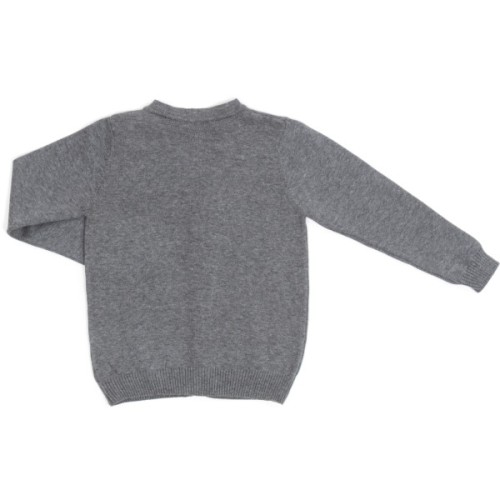 Кофта дитяча Na в'язана на ґудзичках (AFB 1211-116B-gray)