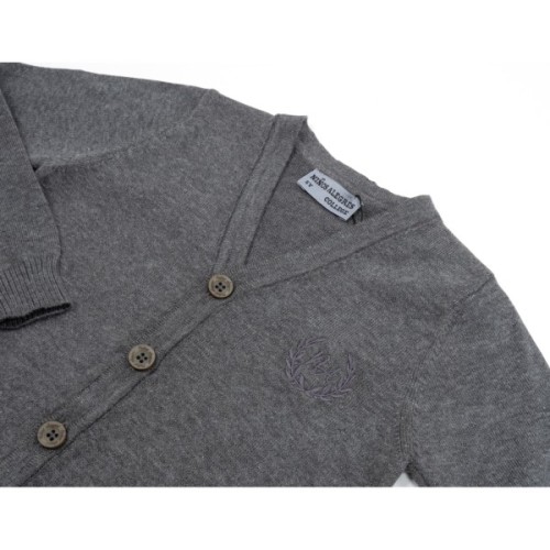 Кофта дитяча Na в'язана на ґудзичках (AFB 1211-116B-gray)