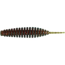 Силікон рибальський FishUP Tanta 2.5" 019 - Motor Oil/Red (8шт/уп) (1864.13.90)