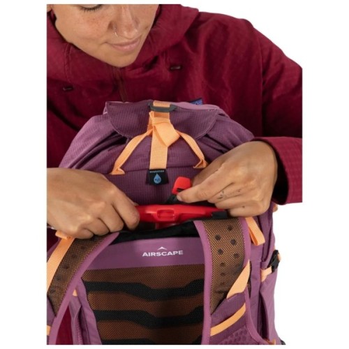 Рюкзак туристичний Osprey Tempest Velocity 20 pashmina/melon - WXS/S - фіолетовий (009.3553)