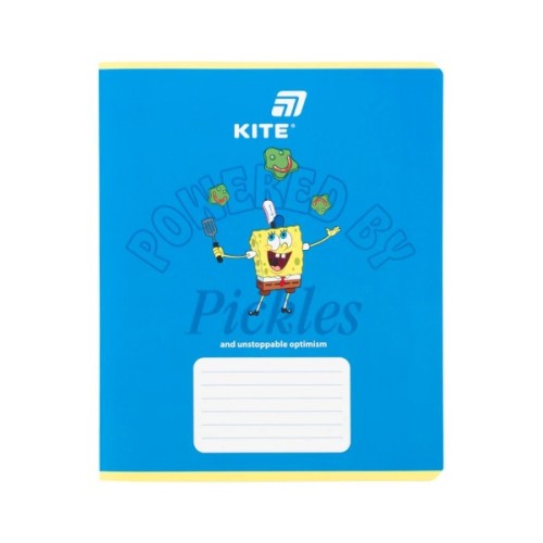 Зошит Kite Sponge Bob, 18 аркушів, клітинка (SB26-236)