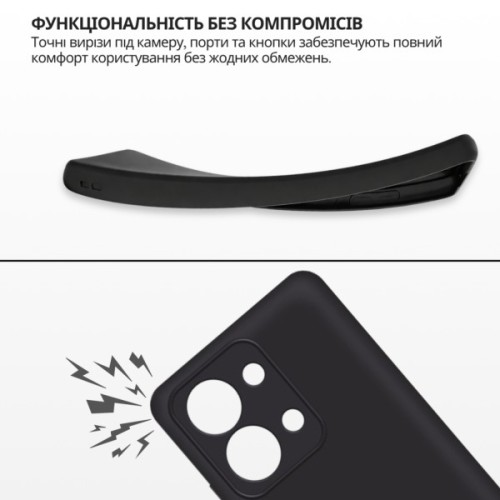 Чохол до мобільного телефона BeCover Silicone Xiaomi Redmi 15C 4G (171mm) Global Black (715792)